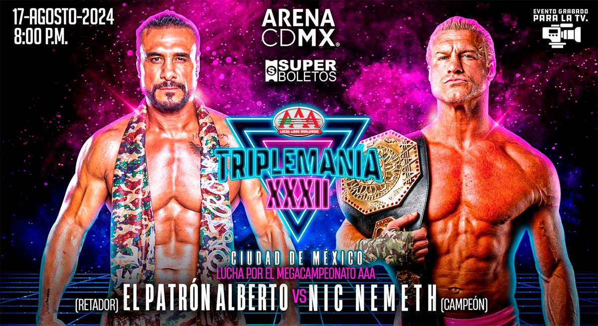 Lucha Libre AAA confirma la cartelera de Triplemanía CDXM