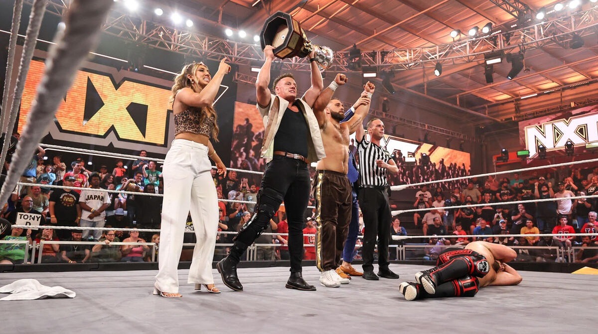 Tony D'Angelo Retiene la Heritage Cup en WWE NXT