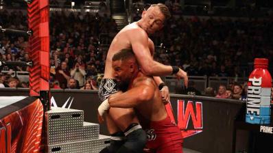 Ludwig Kaiser sufre una lesión en Monday Night Raw