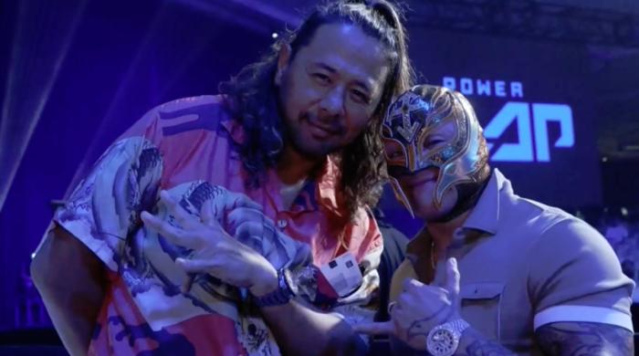 Shinsuke Nakamura y Rey Mysterio