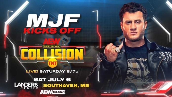 MJF abrirá el show de AEW Collision del 6 de julio