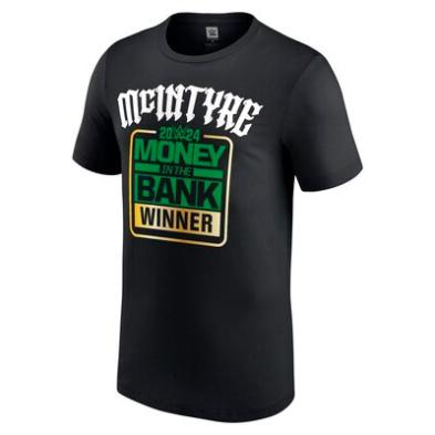 Camiseta Drew McIntyre Ganador de MITB