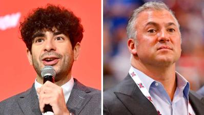 Tony Khan y Shane McMahon