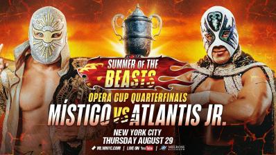 Místico vs. Atlantis Jr. MLW Summer of the Beasts