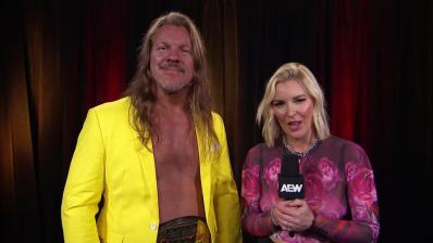 Chris Jericho y Renee Young