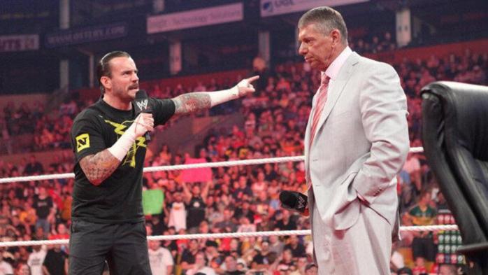 CM Punk & Vince McMahon