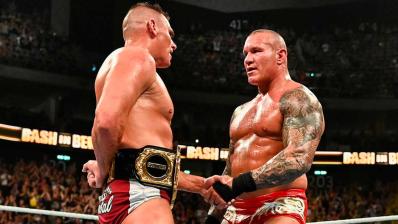 Gunther y Randy Orton