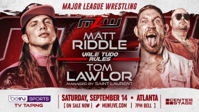 Matt Riddle vs. Tom Lawlor MLW