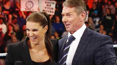 Stephanie y Vince McMahon