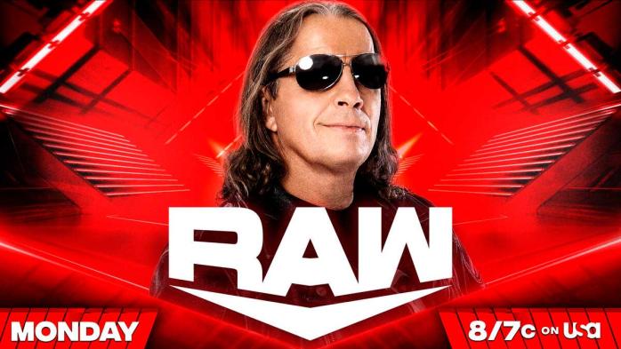 Bret Hart es anunciado para el próximo episodio de WWE Raw