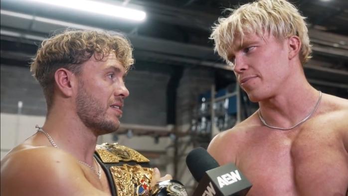 Kyle Fletcher y Will Ospreay 