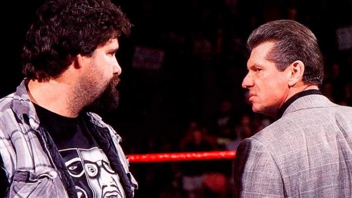 Mick Foley y Vince McMahon