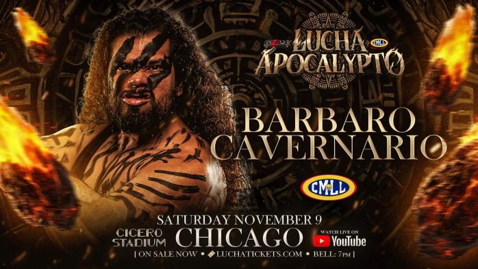 Barbaro Cavernario MLW Lucha Apocalypto