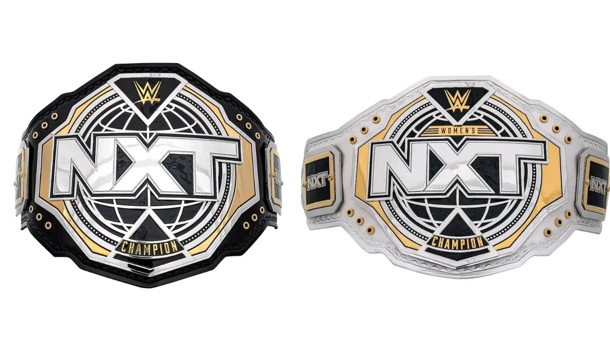 Nuevos diseños de campeonatos de NXT