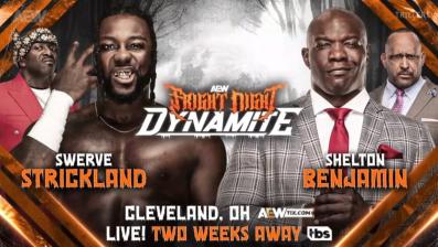 Swerve Strickland vs Shelton Benjamin 