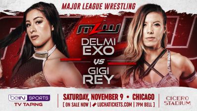 Delmi Exo vs Gigi Rey MLW beIN Sports