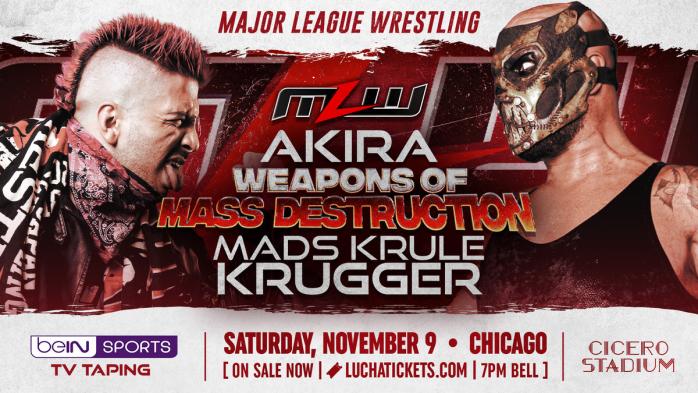 AKIRA vs. Mads Krule Krügger MLW beIN