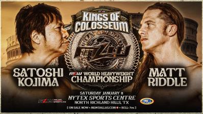 Satoshi Kojima vs Matt Riddle MLW Kings of Colosseum 2025