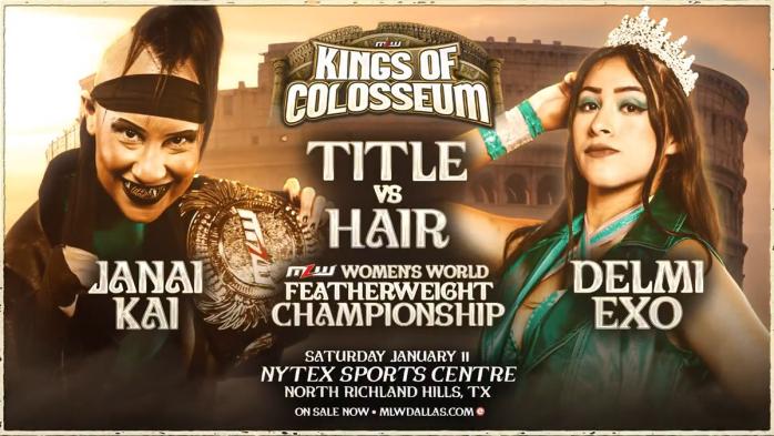 Janai Kai vs Delmi Exo MLW Kings of Colosseum 2025