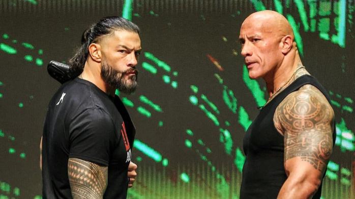 Roman Reigns y The Rock 