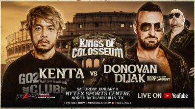 KENTA vs Donovan Dijak MLW Kings of Colosseum 2025