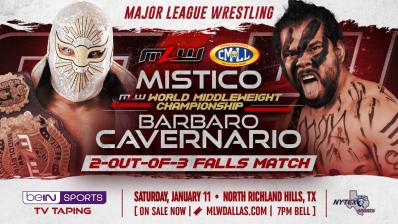 Místico vs Bárbaro Cavernario MLW x beIN Sports