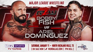 Bobby Fish vs Ariel Domínguez MLW x beIN Sports