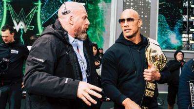 Triple H y The Rock