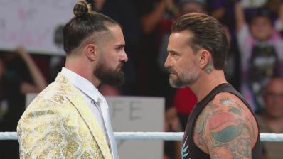 Seth Rollins y CM Punk