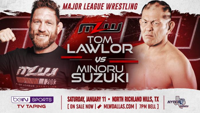 Tom Lawlor vs Minoru Suzuki MLW x beIN