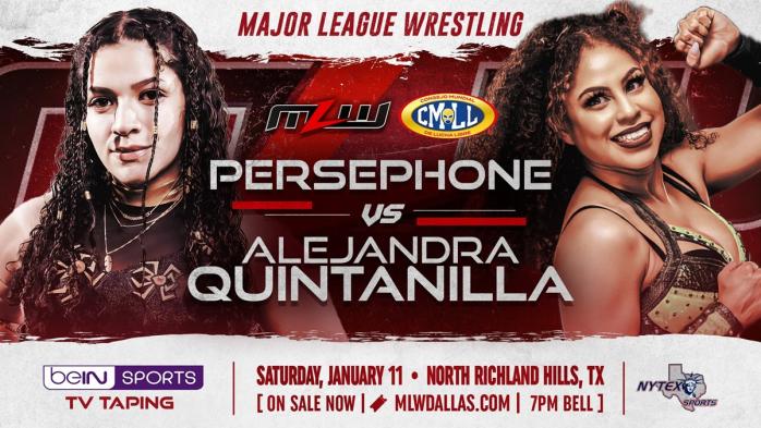 Persephone vs Alejandra Quintanilla MLW x beIN Sports