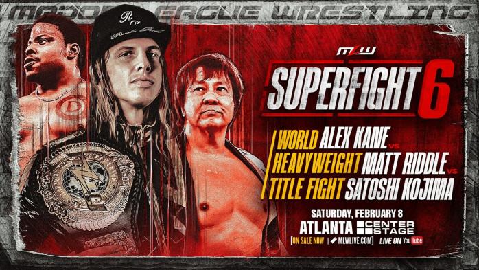 Riddle vs Kojima vs Kane MLW SuperFight 6