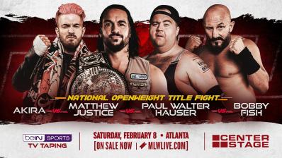 Fatal 4-Way campeonato Nacional Openweight MLW x beIN Sports