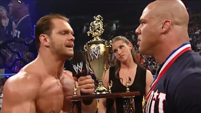 Chris Benoit y Kurt Angle