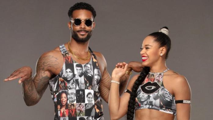 Montez Ford y Bianca Belair