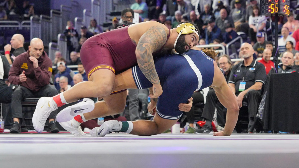 Gable Steveson gana su cuarto título en lucha libre Big Ten