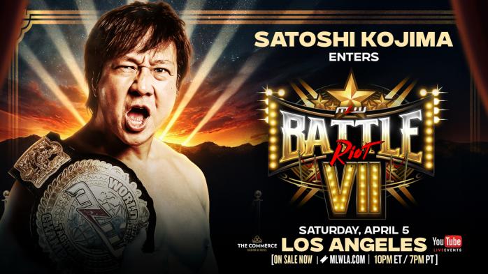 Satoshi Kojima MLW Battle Riot VII