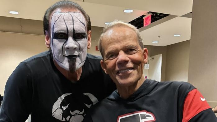 Sting y Lex Luger 