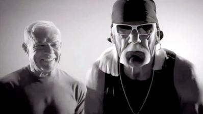 Hulk Hogan y Eric Bischoff 