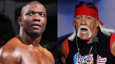 Shelton Benjamin y Hulk Hogan