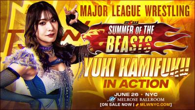 Yuki Kamifuku MLW Summer of the Beasts 2005