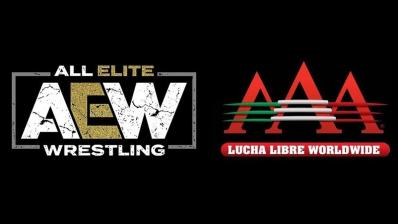 AEW y AAA logos