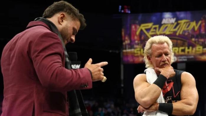 MJF y Jeff Jarrett 