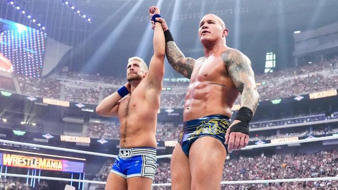 Joe Hendry y Randy Orton