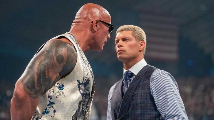 The Rock y Cody Rhodes
