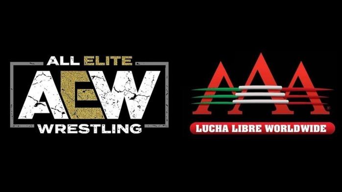 AEW y AAA logos