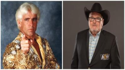  Ric Flair y Jim Ross