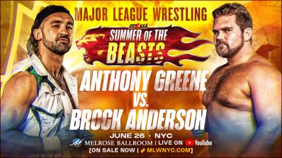 Anthony Greene vs Brock Anderson MLW Summer of the Beasts 2025