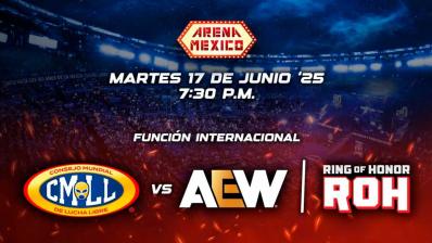 CMLL, AEW y ROH
