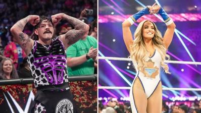 Dominik Mysterio y Trish Stratus 